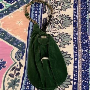 Kavu Backpack Hunter Green Corduroy